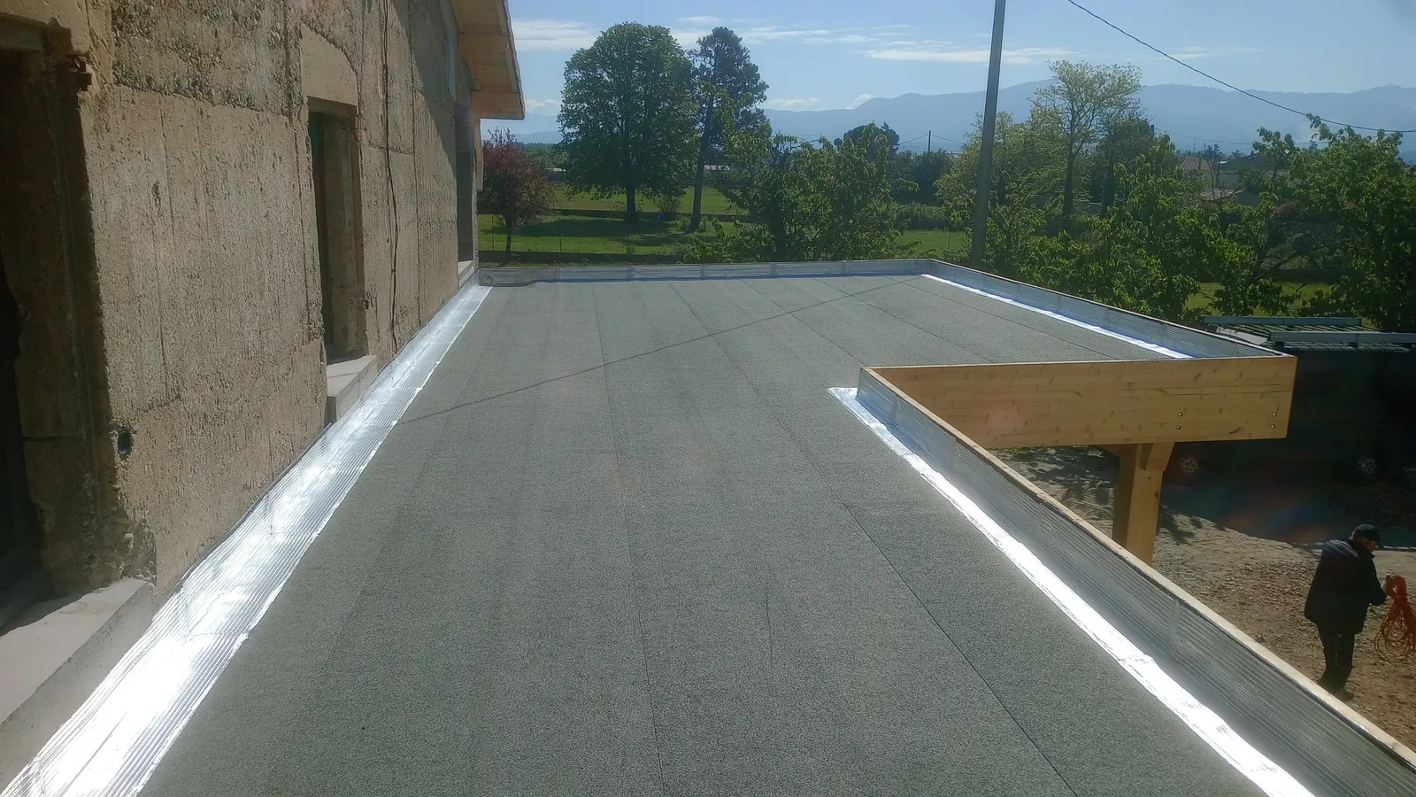 Maison neuve sur support bois. — Romans-sur-Isère · Drôme